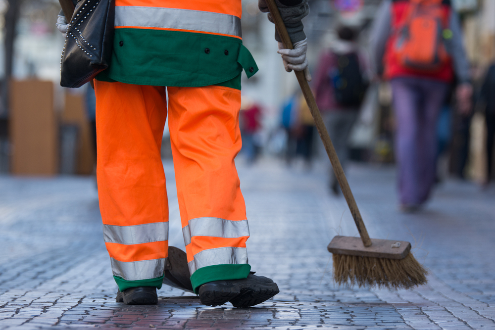 sweeping